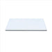 12" x 27" Rectangle Glass Top 3/8" Thick - Flat Polish Edge with Touch Corners