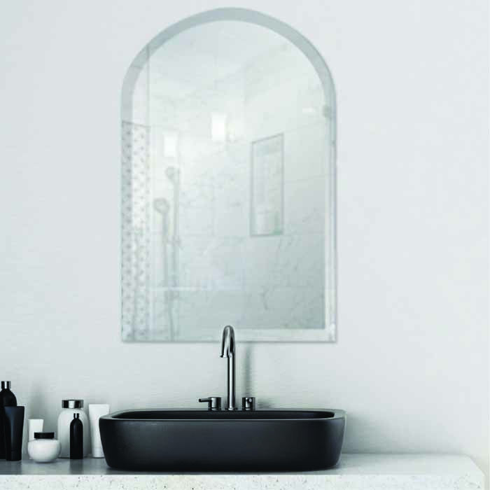 Arch Frameless Mirror