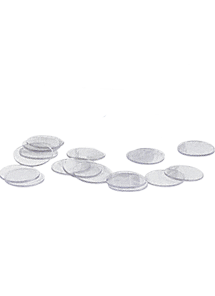 Clear Plastic Discs - 20 Pack