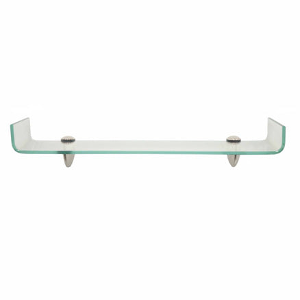 Osprey Bathroom Glass Shelves - 2 Brackets Included with Each Shelf
