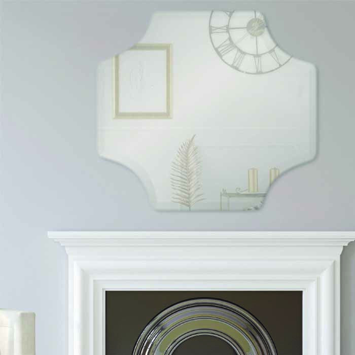 Scallop Frameless Mirrors