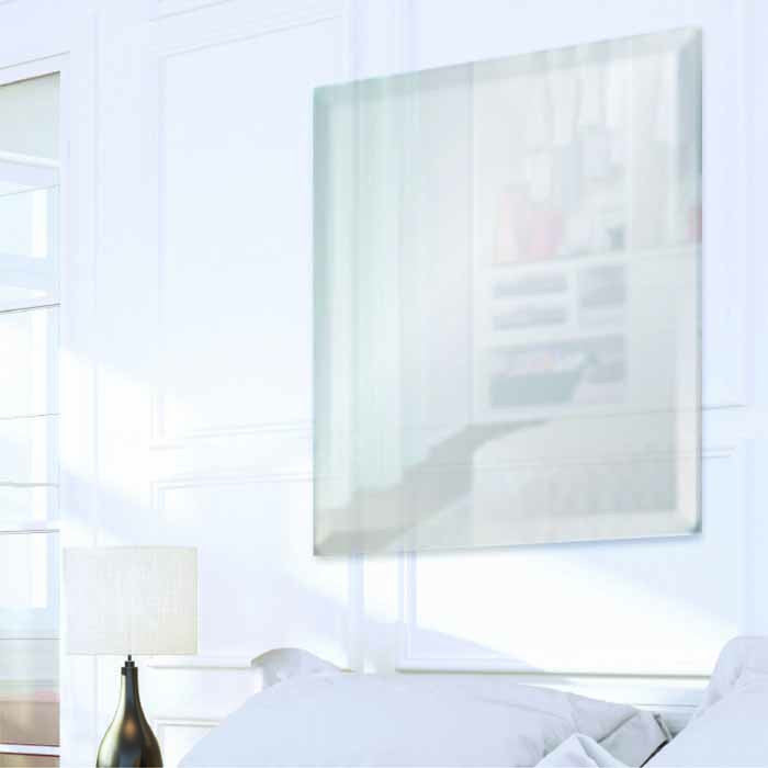 Square Frameless Mirror