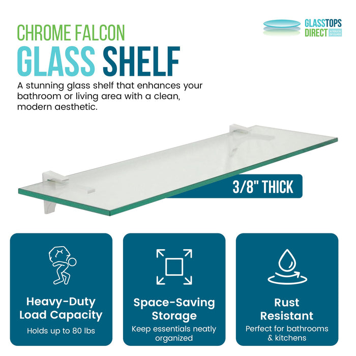 Triangle Glass Only Shelf