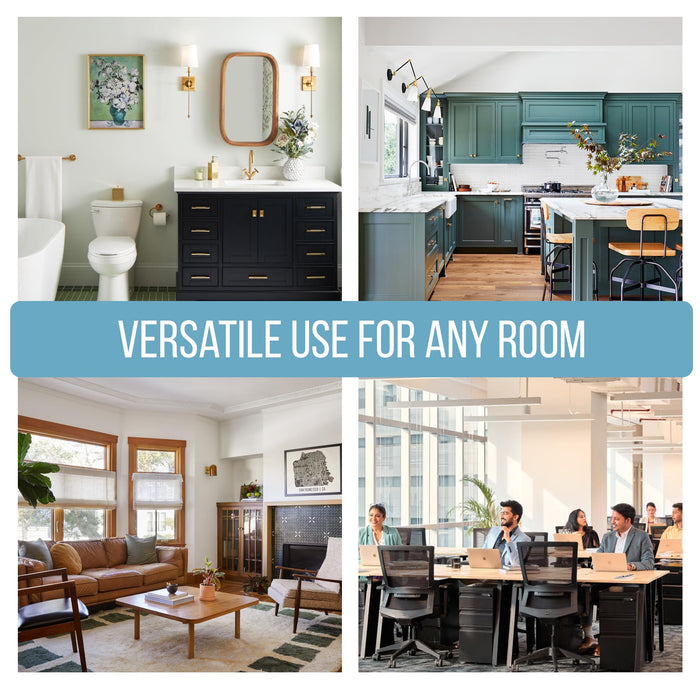 10" X 24" Cardinal Floating Glass Shelves - 2 Brackets Included with Each Shelf