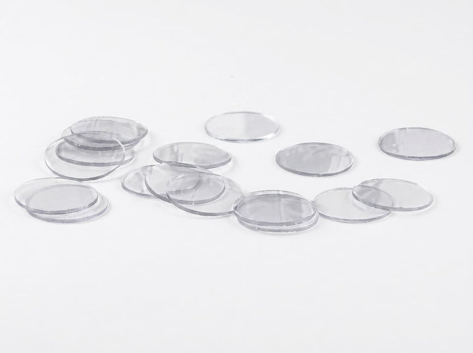 Clear Plastic Discs - 20 Pack