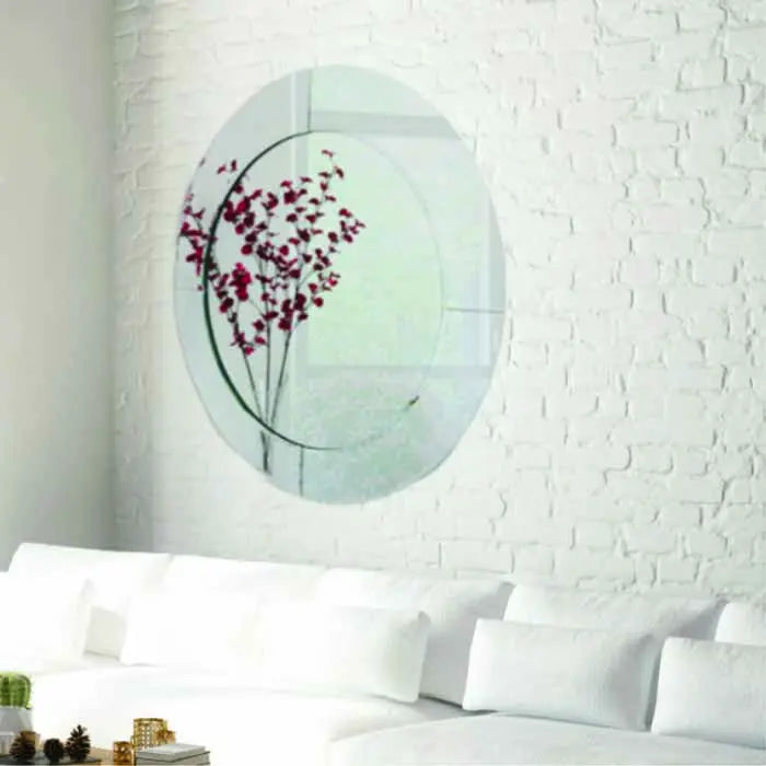 Round Overlay Mirror