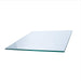 22" Square Glass Top 1/2" Thick - Flat Polish Edge With Touch Corners
